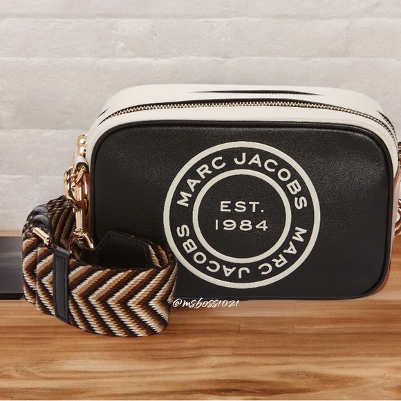 Marc Jacobs Flash Leather Camera Crossbody + Colorblock Cardholder Wallet NWT - Picture 4 of 8